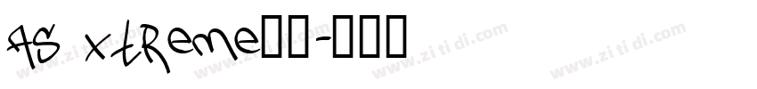 AS Xtreme脚本字体转换